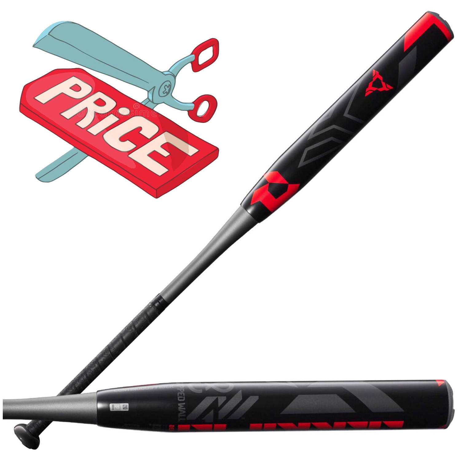 2024 Flipper USA Slowpitch Bat ON SALE DeMarini Dugout By ProTech   2024 FLIPPER USA DUAL PLAIN DEEP CUT 